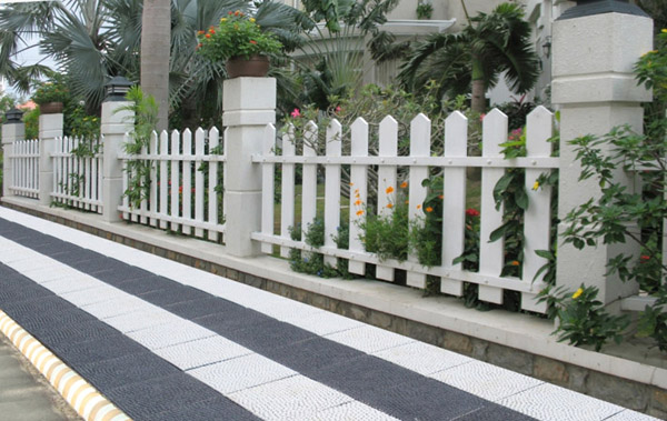 Hàng rào sắt đẹp cho công trình xây dựng