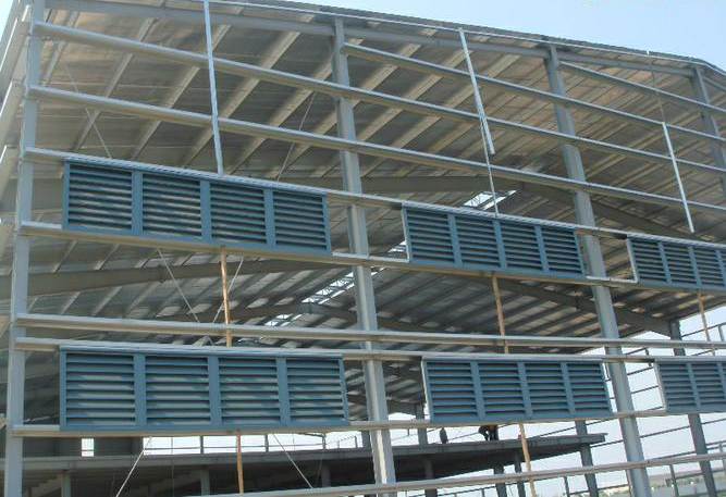 Nhà khung thép mái tôn