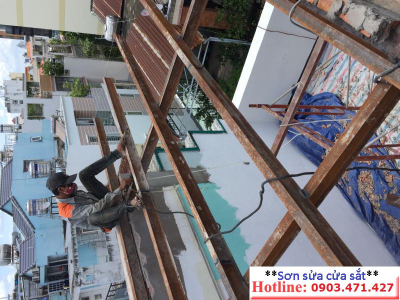 sơn sửa cửa sắt sơn sửa cửa sắt