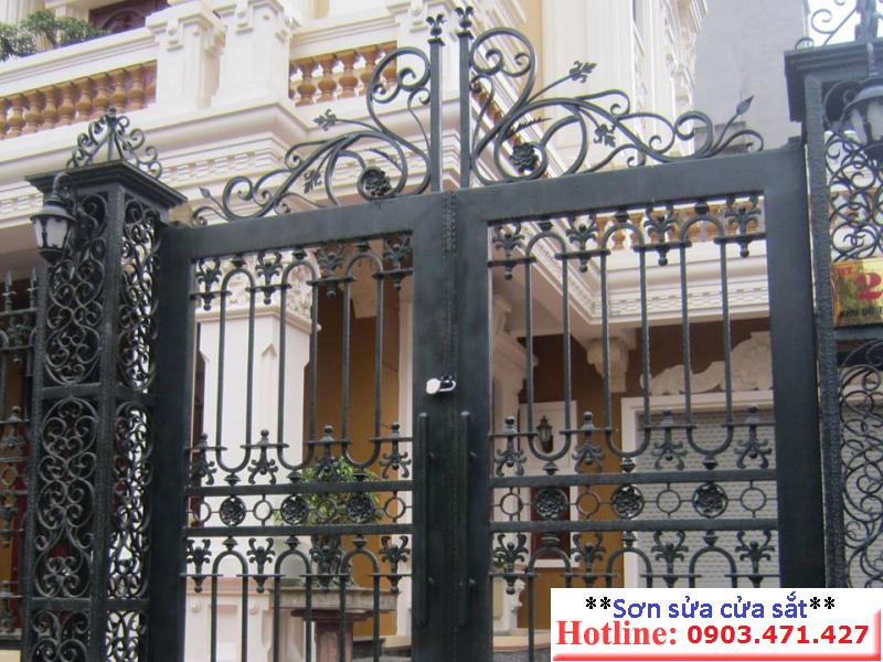 sơn sửa cửa sắt sơn sửa cửa sắt