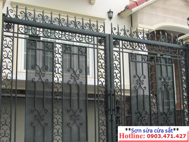 sơn sửa cửa sắt sơn sửa cửa sắt