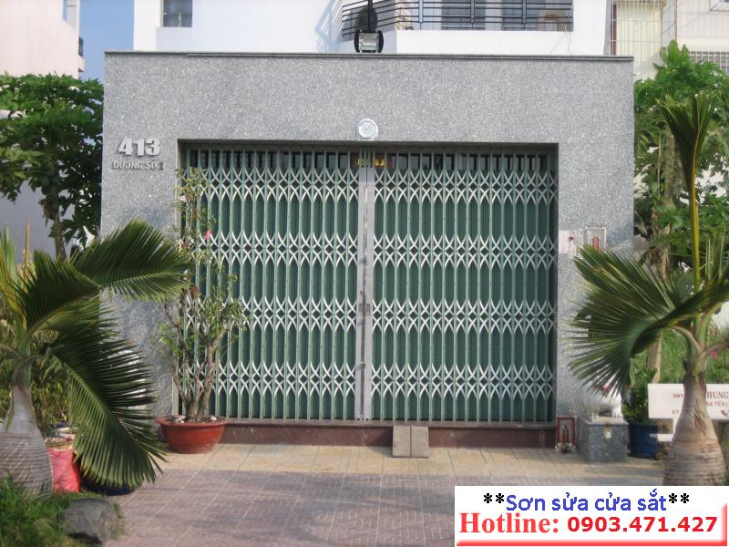 sơn sửa cửa sắt sơn sửa cửa sắt