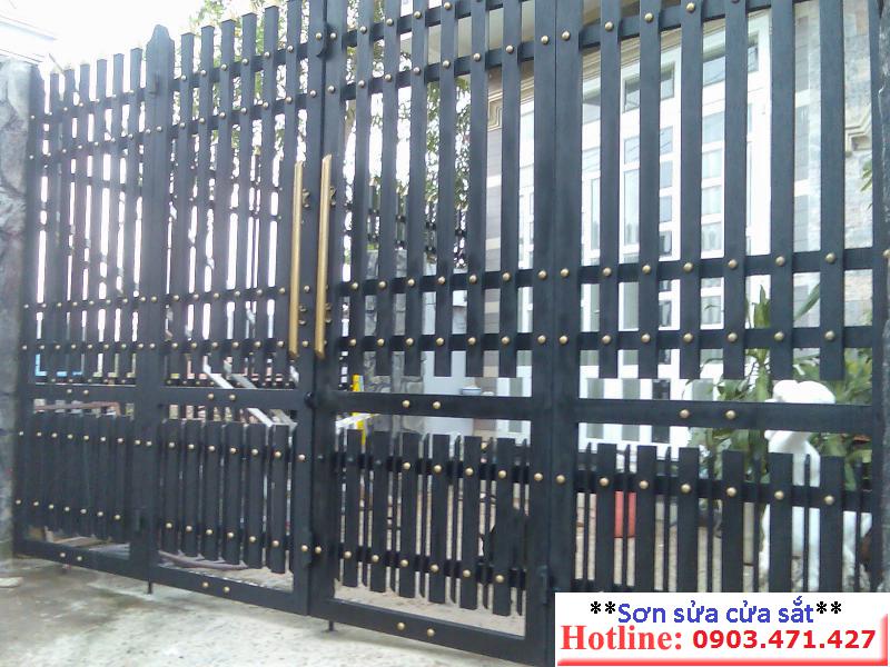 sơn sửa cửa sắt sơn sửa cửa sắt