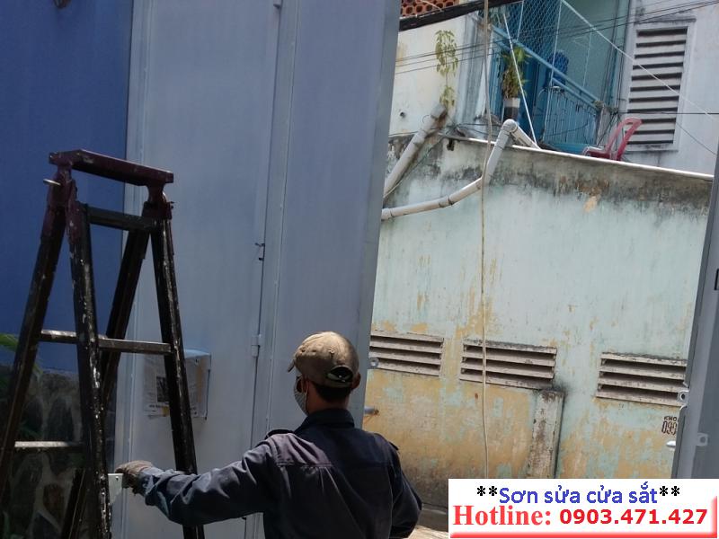 sơn sửa cửa sắt sơn sửa cửa sắt