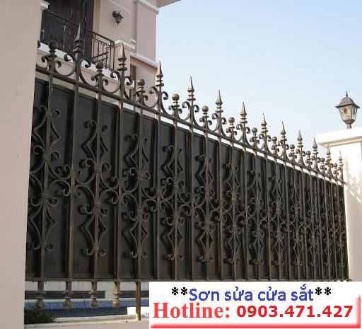 sơn sửa cửa sắt sơn sửa cửa sắt