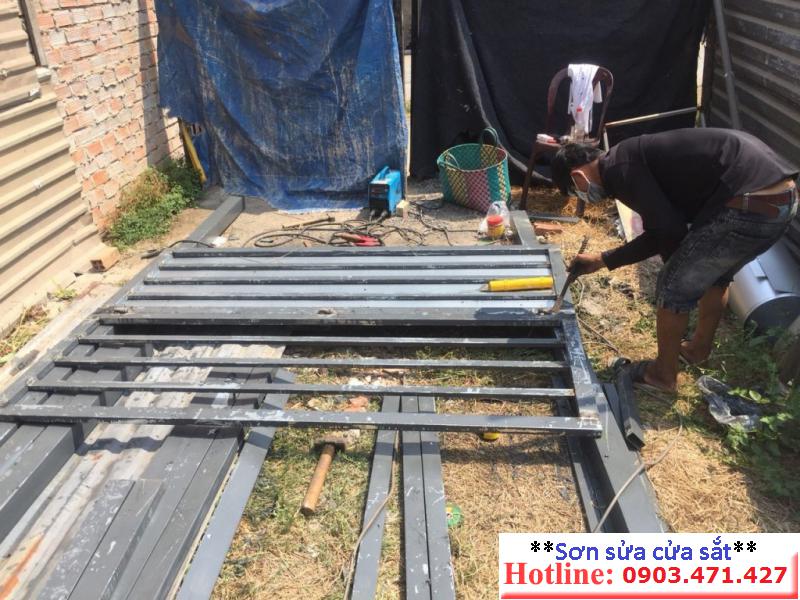 sơn sửa cửa sắt sơn sửa cửa sắt