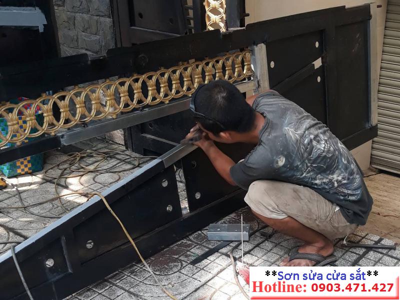 sơn sửa cửa sắt sơn sửa cửa sắt