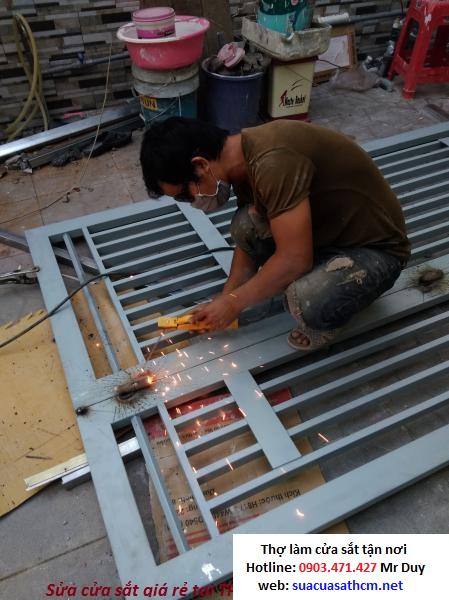 sửa cửa sắt sửa cửa sắt