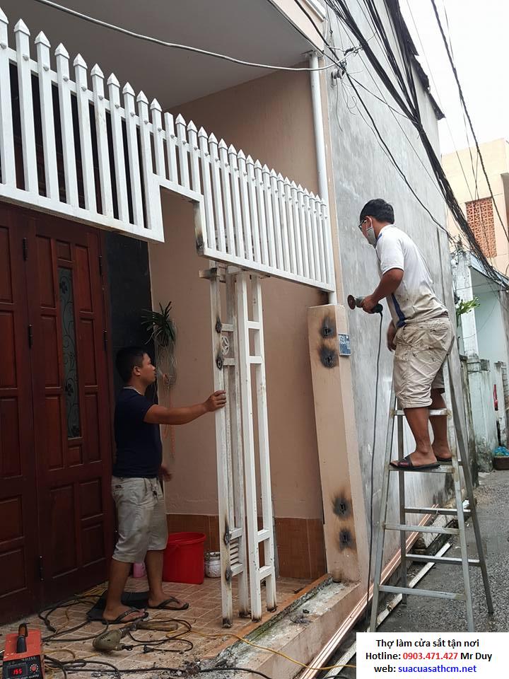 sửa cửa sắt sửa cửa sắt