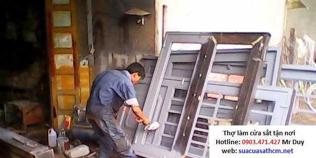 sửa cửa sắt sửa cửa sắt