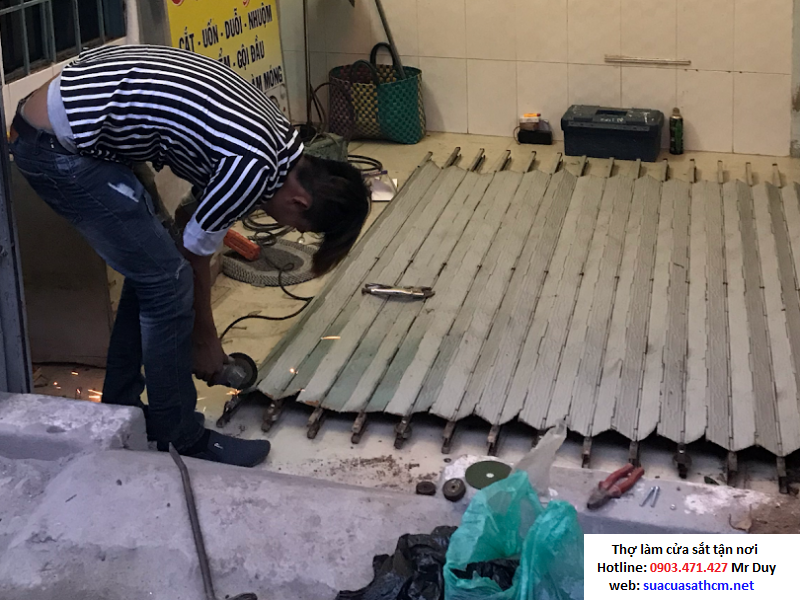 sửa cửa sắt sửa cửa sắt