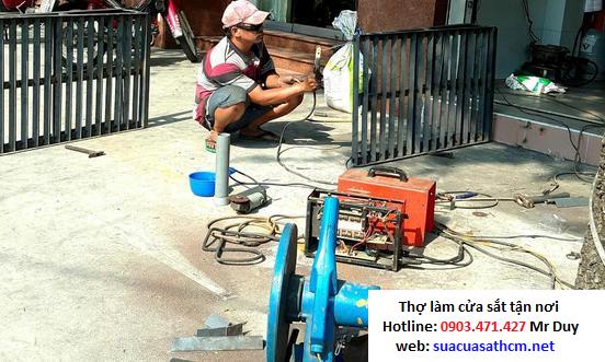 sửa cửa sắt sửa cửa sắt