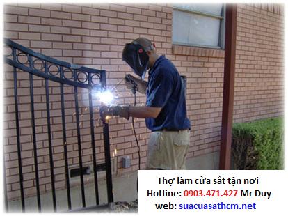 sửa cửa sắt sửa cửa sắt