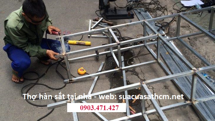 Thợ Hàn Sắt Tại Nhà TPHCM Giá Rẻ Uy Tín Chuyên Nghiệp