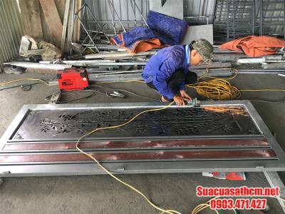 Cách hàn cửa sắt không bị cong vênh