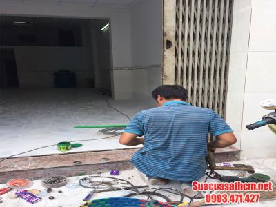 Thợ hàn sắt tại nhà