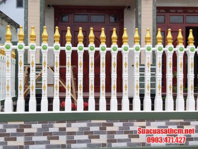 Báo giá thi công hàng rào sắt