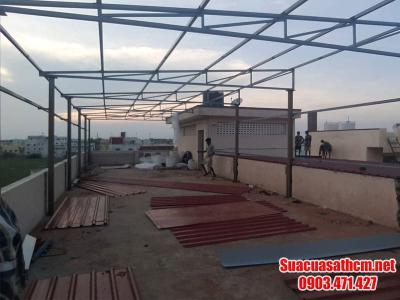 Khung Sắt Bảo Vệ Ban Công 