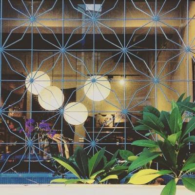 Khung bảo vệ mẫu hoa văn đối xứng đơn giản