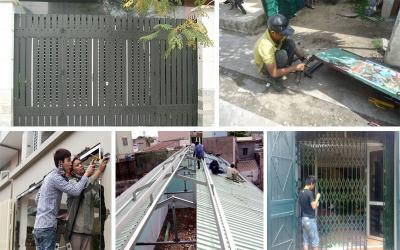 Sửa cửa sắt Huỳnh Tấn Phát Quận 7