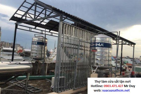 sửa cửa sắt