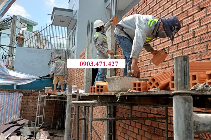 Thợ hồ, thợ xây nhà sửa nhà tại tp hcm