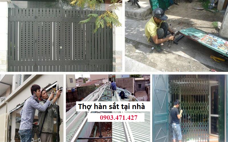 Thợ Hàn Sắt Tại Nhà HCM Hàn Lưu Động Giá Rẻ Nhất 24/24