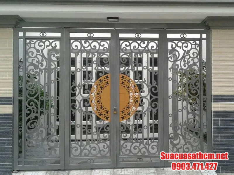 Bảng giá cổng sắt hộp 4 cánh mới nhất 2022