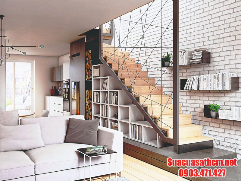 luu y khi lap dat cau thang gac lung